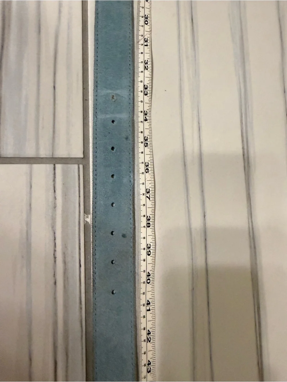Free People Black Rock Western Belt - teal / size Medium/Large
